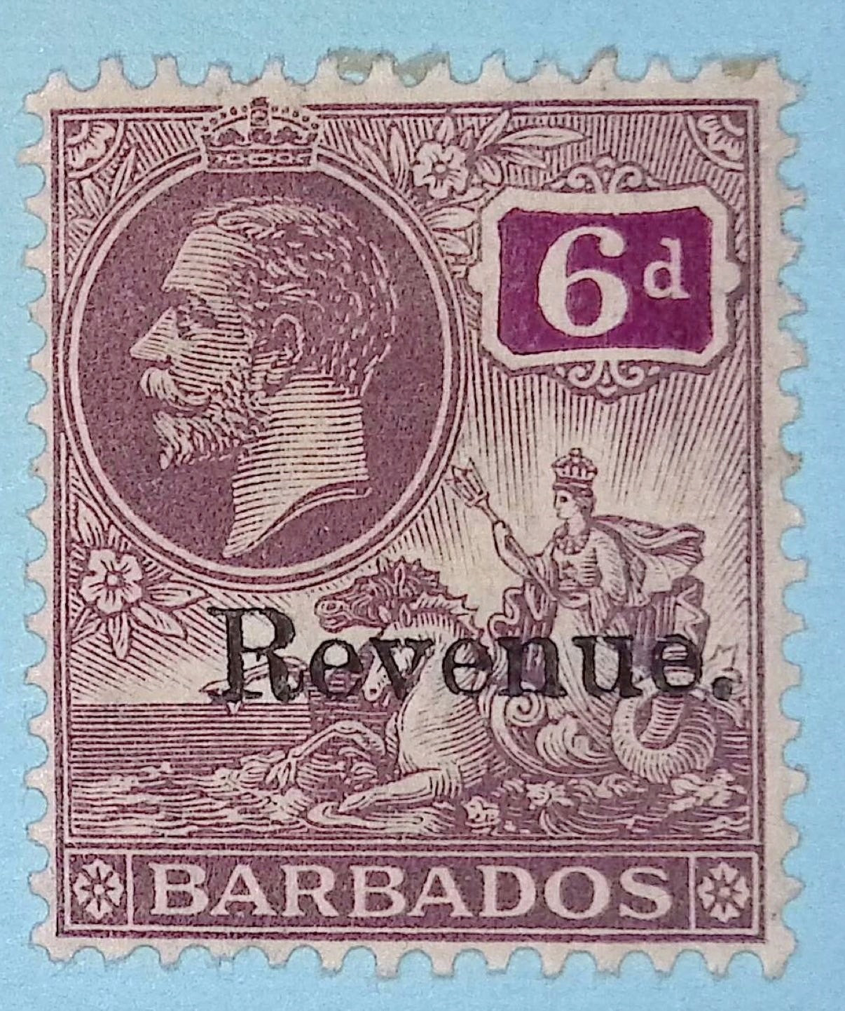 BARBADOS REVENUE 123 MINT HINGED OG*  NO FAULTS VERY FINE! TCK