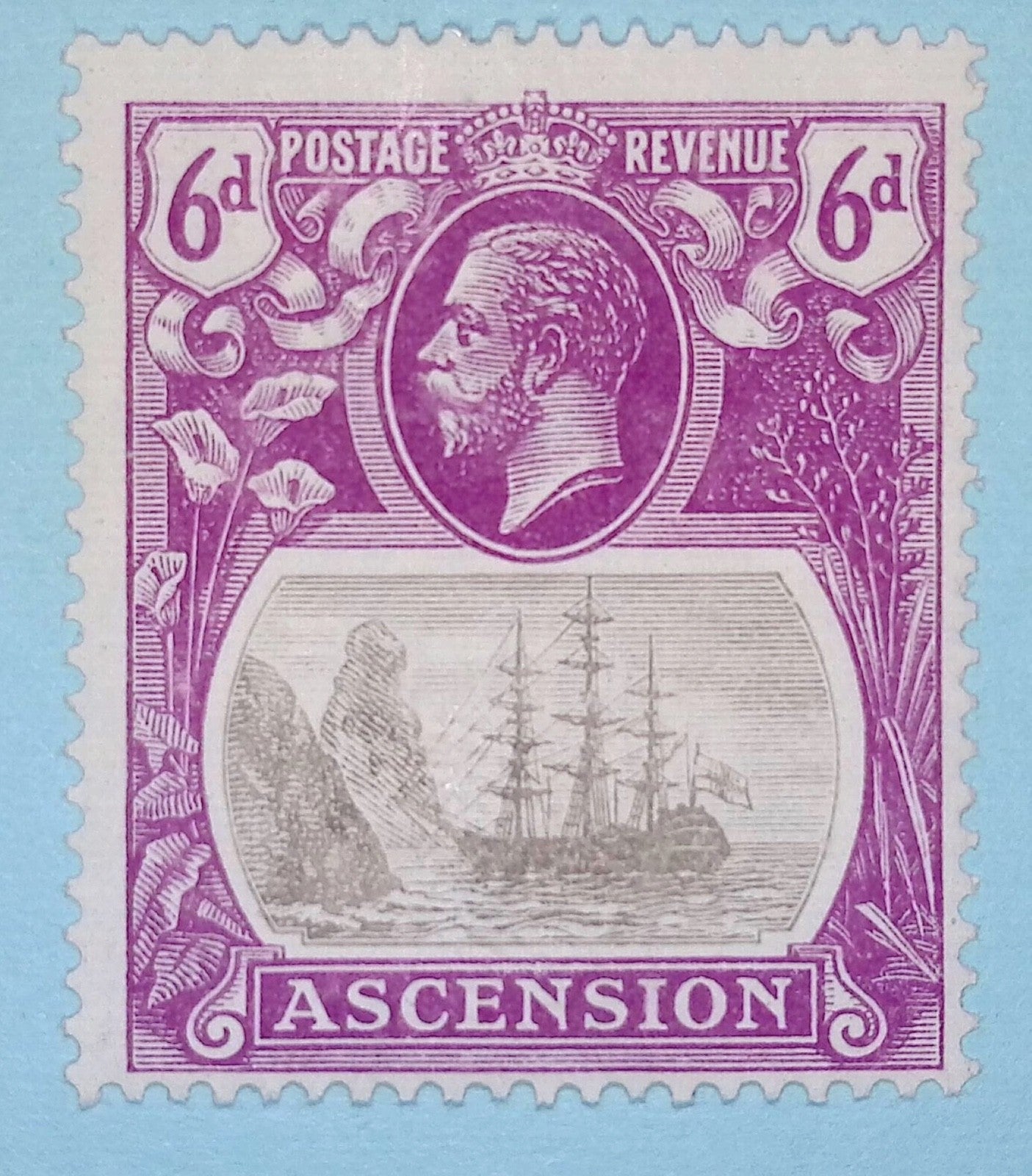 ASCENSION 17  MINT HINGED OG* NO FAULTS  EXTRA FINE! ZFI