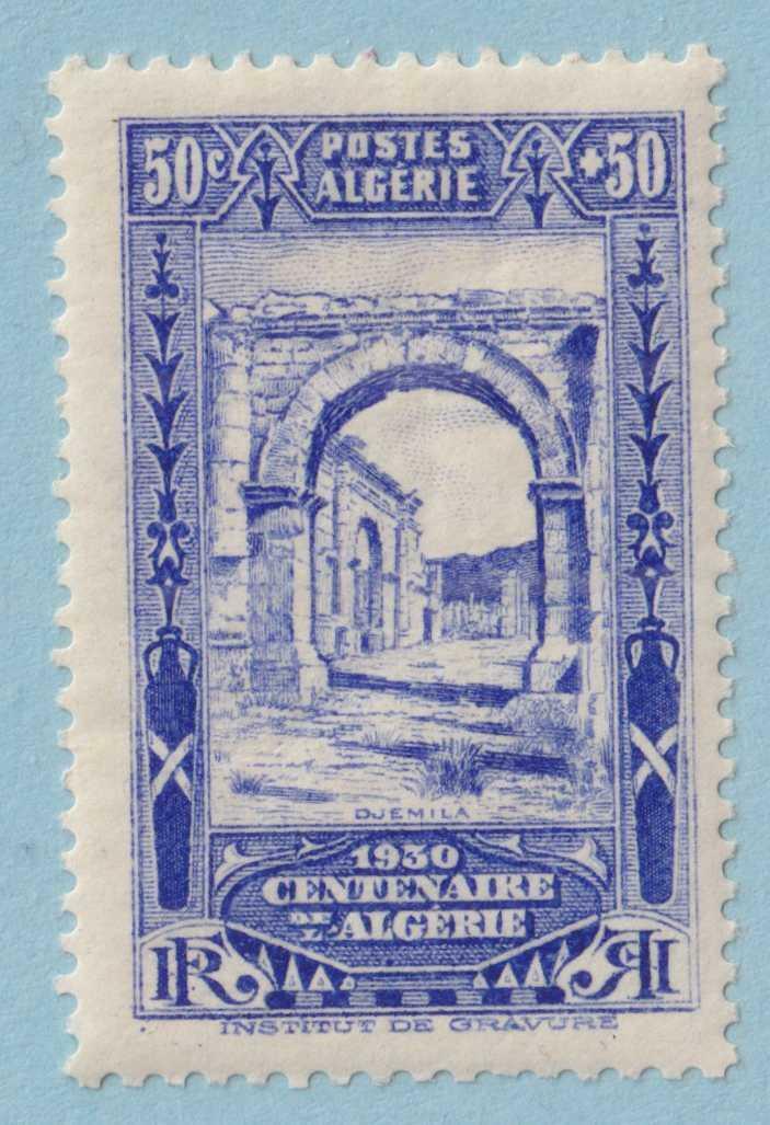 ALGERIA B20 SEMI-POSTAL  MINT LIGHTLY HINGED OG * NO FAULTS EXTRA FINE! - BAX