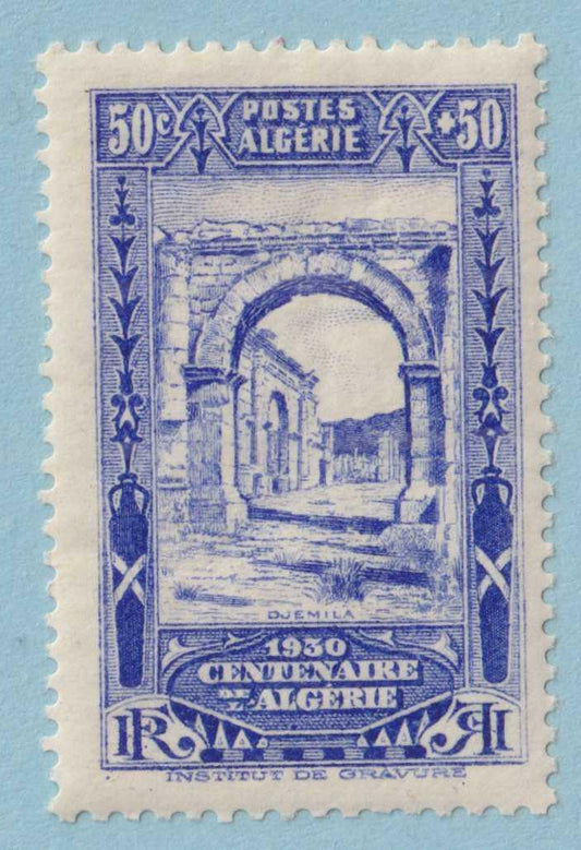 ALGERIA B20 SEMI-POSTAL  MINT LIGHTLY HINGED OG * NO FAULTS EXTRA FINE! - BAX