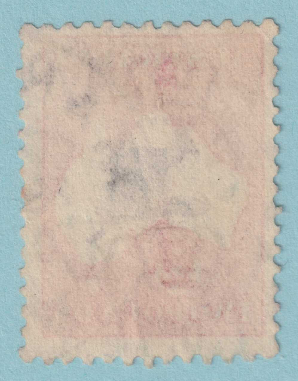 AUSTRALIA 129  USED - PLATE FLAW ON KANGAROO NECK - VERY FINE! - JET