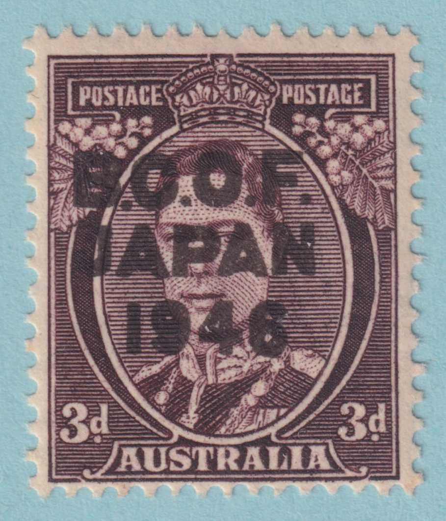 AUSTRALIA BCOF OCCUPATION JAPAN M3 MINT NEVER HINGED OG** NO FAULTS VERY FINE!