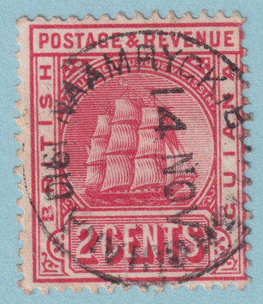 BRITISH GUIANA 172b  USED - "METENMEERZORG" CANCEL - NO FAULTS VERY FINE! - LDY