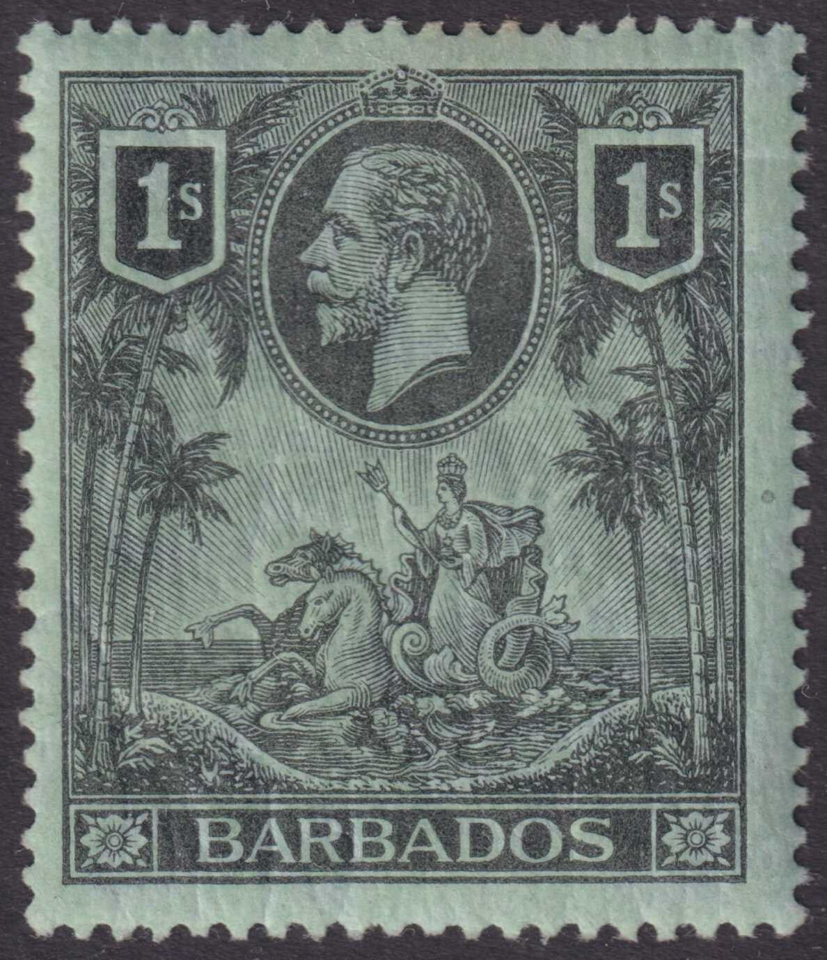 BARBADOS 124  MINT HINGED OG * NO FAULTS VERY FINE! - LJN