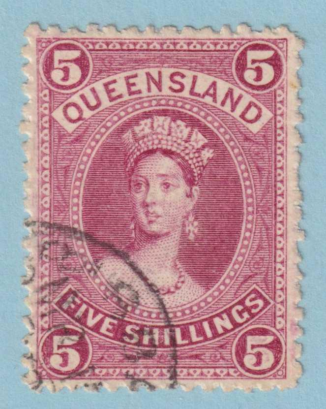 AUSTRALIAN STATES - QUEENSLAND 81  USED - NO FAULTS EXTRA FINE! - KRC