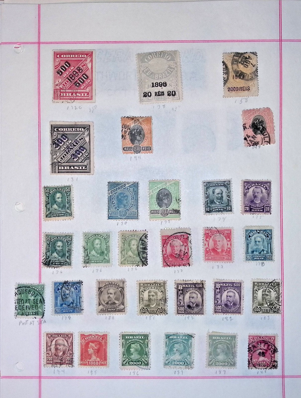 BRAZIL STRONG OLD COLLECTION ON ALBUM PAGES ON 81 PAGES! UNCHECKED! Q142