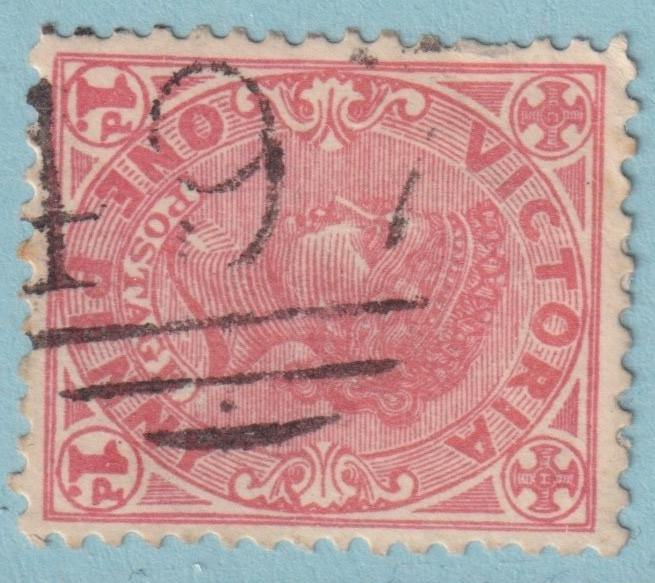 AUSTRALIA VICTORIA DARLINGSFORD 497 CANCEL POSTMARK RATED (S)  BY FREEMAN! MQC