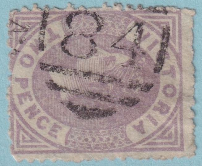 AUSTRALIA VICTORIA WINCHELSEA 84 POSTMARK CANCEL  RATED (S) BY FREEMAN! RJD