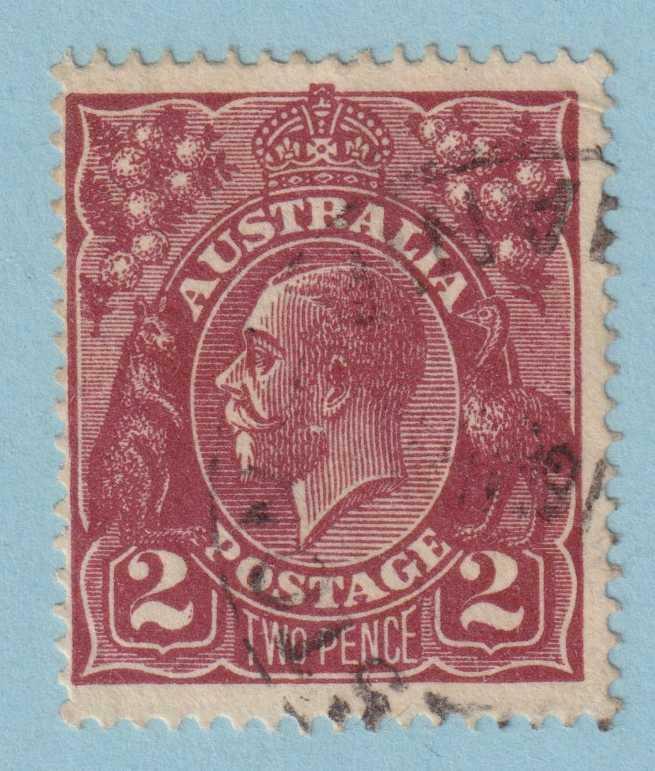 AUSTRALIA 29  USED - LIGHT CREASE - VERY FINE! - AZN