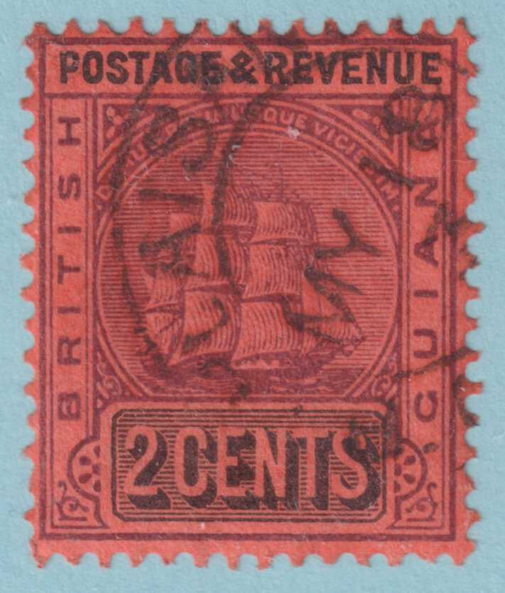 BRITISH GUIANA 134  USED - "PLAISANCE" CANCEL - NO FAULTS VERY FINE! - VQS