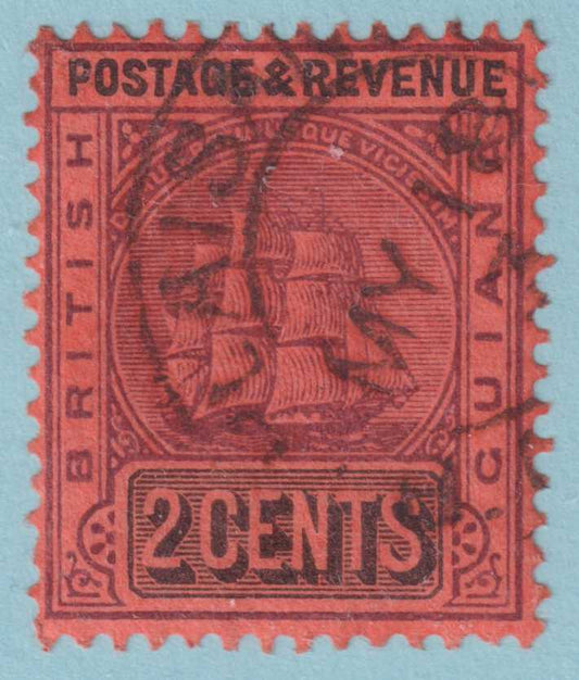 BRITISH GUIANA 134  USED - "PLAISANCE" CANCEL - NO FAULTS VERY FINE! - VQS