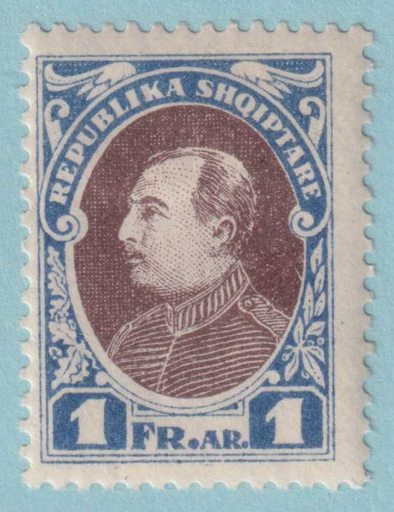 ALBANIA 193  MINT HINGED OG * COLOR VARIETY - NO FAULTS VERY FINE! -VHT