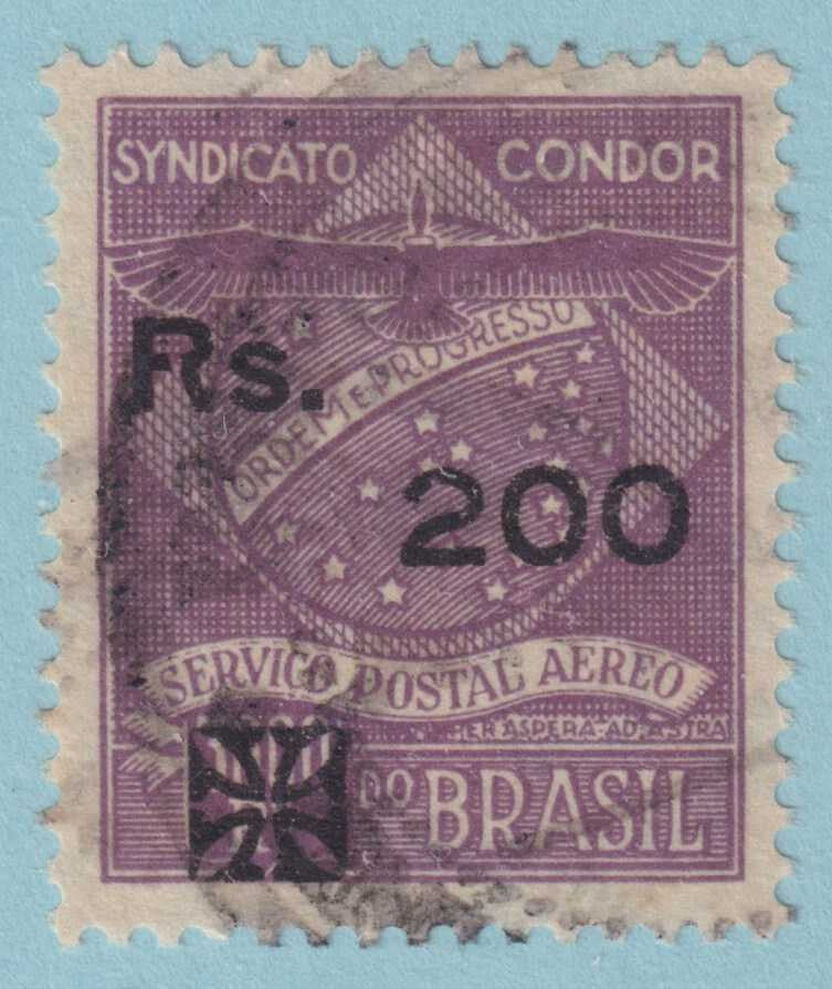 BRAZIL - CONDOR SYNDICATE 1CL11  USED - NO FAULTS VERY FINE! - TTK