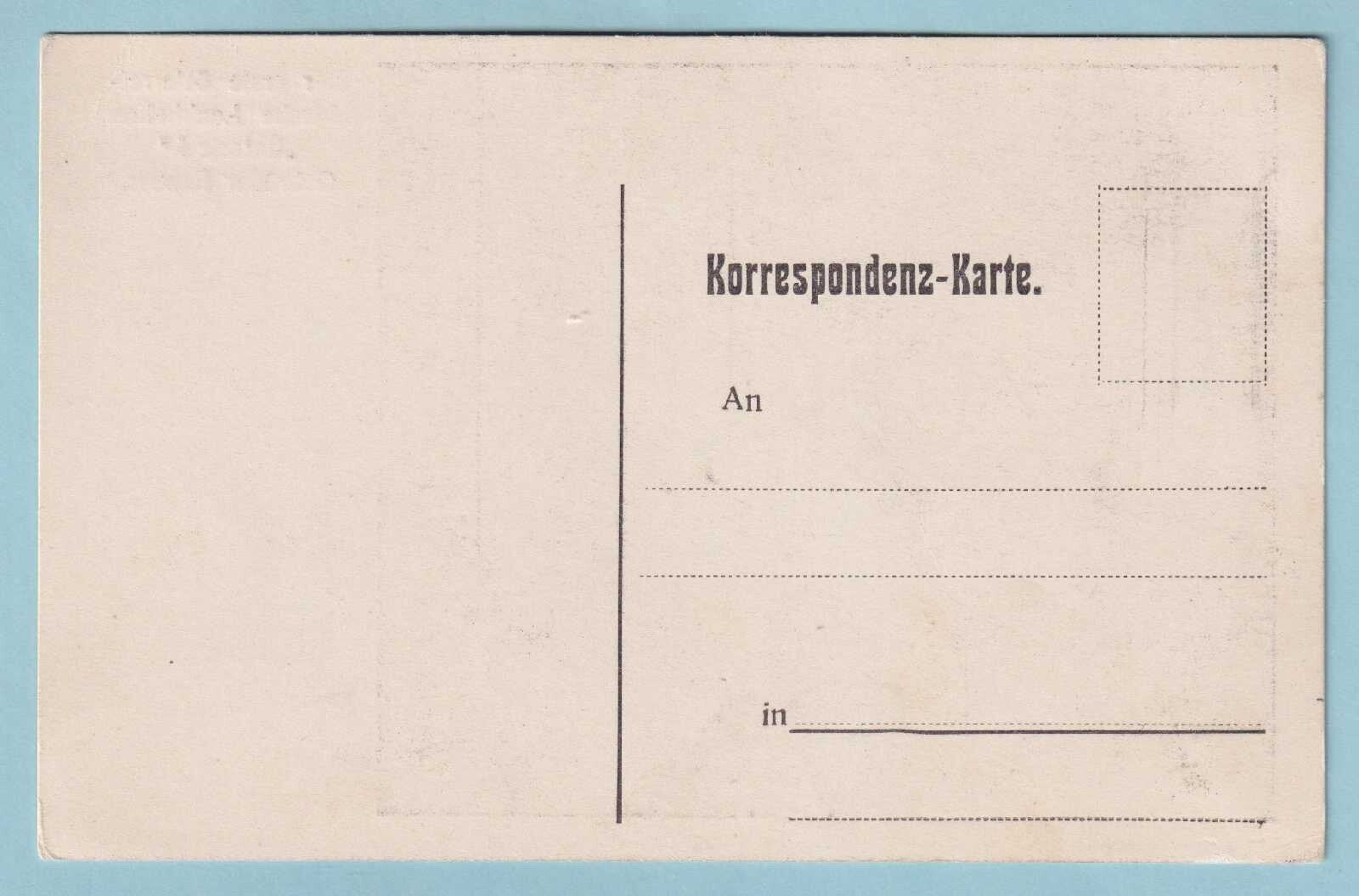 AUSTRIA UNUSED 1ST STEERABLE BALLOON ESTARIC  RENNER BROTHERS 1911  L B234