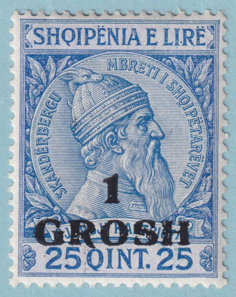 ALBANIA 50  MINT HINGED OG * NO FAULTS VERY FINE! - AQB