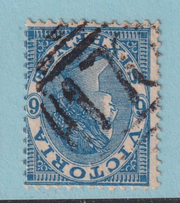 AUSTRALIA VICTORIA SHEPPARTON 170 CANCEL POSTMARK RATED (S) BY FREEMAN!