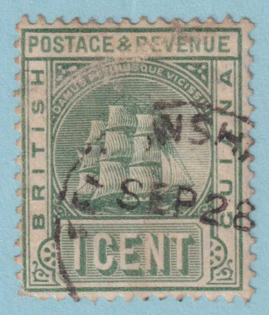 BRITISH GUIANA 160  USED - "FELLOWSHIP" CANCEL - NO FAULTS VERY FINE! - ZOP