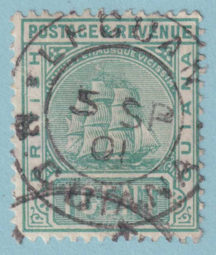 BRITISH GUIANA 131A  USED - "LEGUAN" CANCEL - NO FAULTS VERY FINE! - RBM