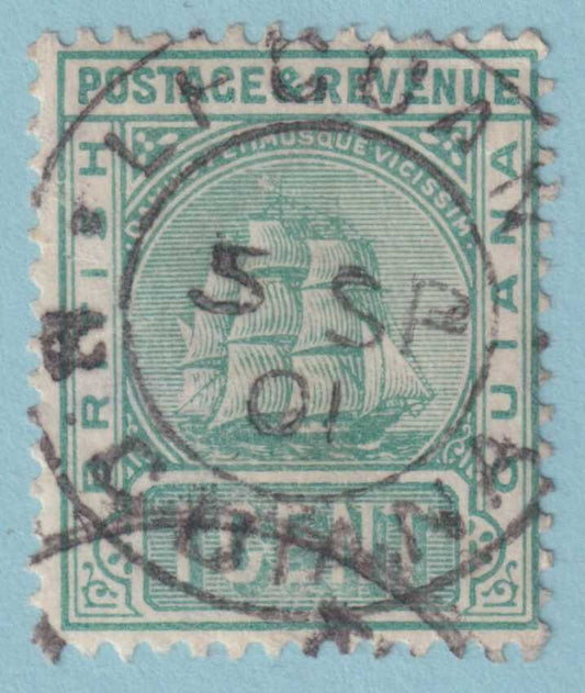 BRITISH GUIANA 131A  USED - "LEGUAN" CANCEL - NO FAULTS VERY FINE! - RBM