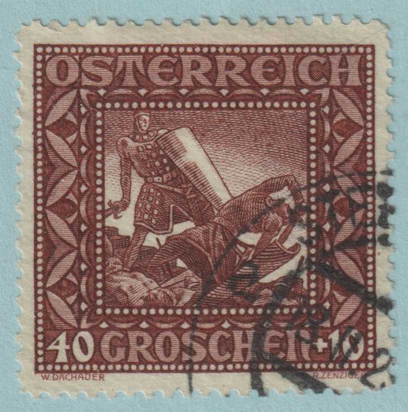 AUSTRIA B76a SEMI POSTAL  USED - NO FAULTS VERY FINE! - CZD