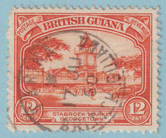BRITISH GUIANA 215  USED - "PARIKA" CANCEL - NO FAULTS VERY FINE! - QGW