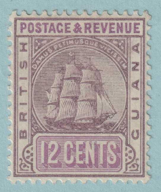BRITISH GUIANA 141  MINT HINGED OG * NO FAULTS VERY FINE! - PLX