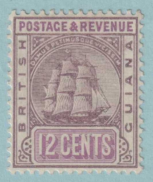BRITISH GUIANA 141  MINT HINGED OG * NO FAULTS VERY FINE! - PLX