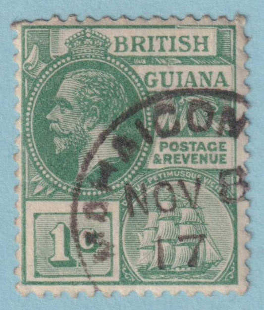 BRITISH GUIANA 178  USED - "MAHAICONY" CANCEL - NO FAULTS VERY FINE! - KCN