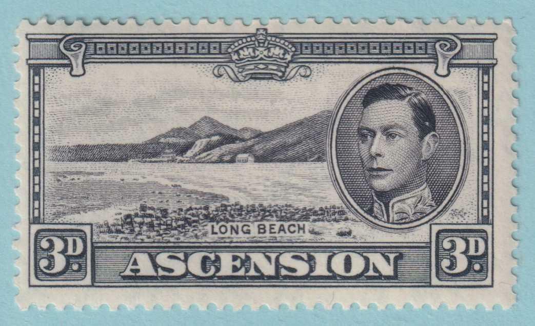 ASCENSION ISLAND 44Ac  MINT HINGED OG * PERF 13.5 - NO FAULTS VERY FINE! - TRY