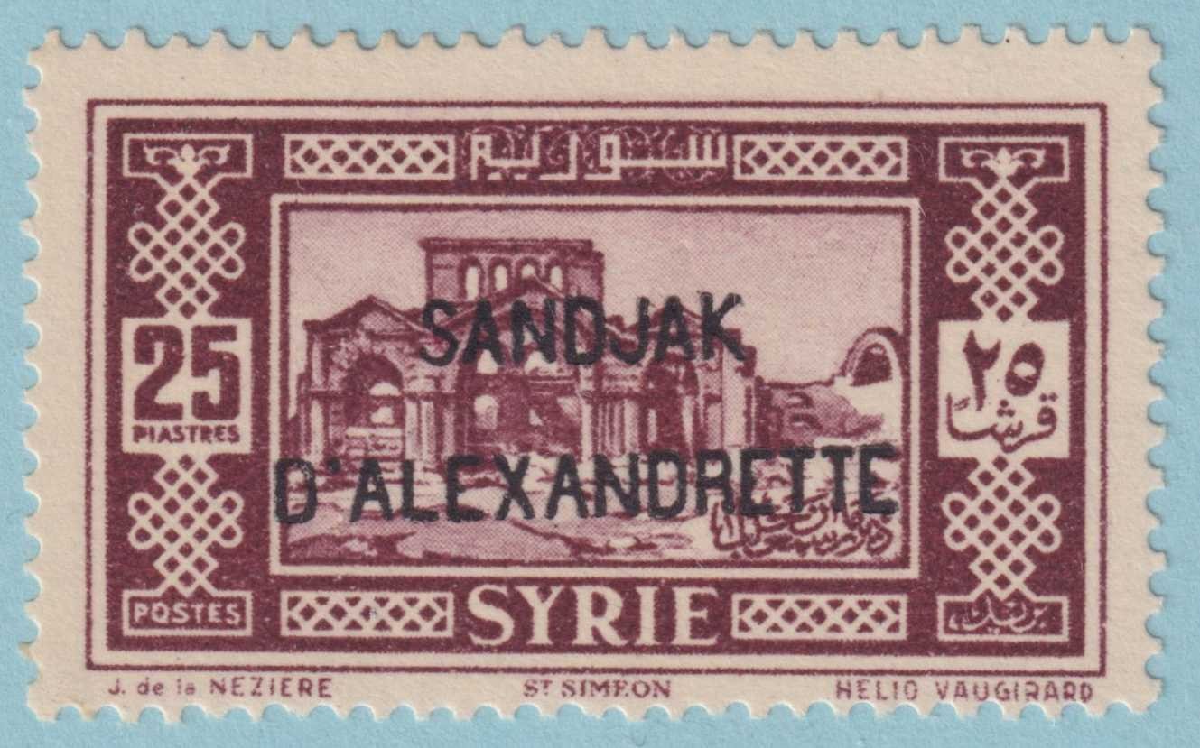 ALEXANDRETTA 9  MINT HINGED OG * NO FAULTS VERY FINE! - DUC