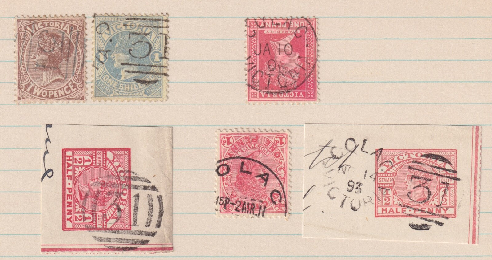 AUSTRALIA VICTORIA  COLAC SON CANCEL GROUP! M016
