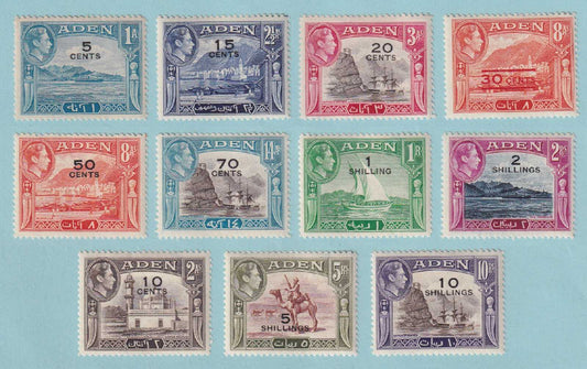 ADEN 36 - 46  MINT LIGHTLY HINGED OG * NO FAULTS VERY FINE! - P777