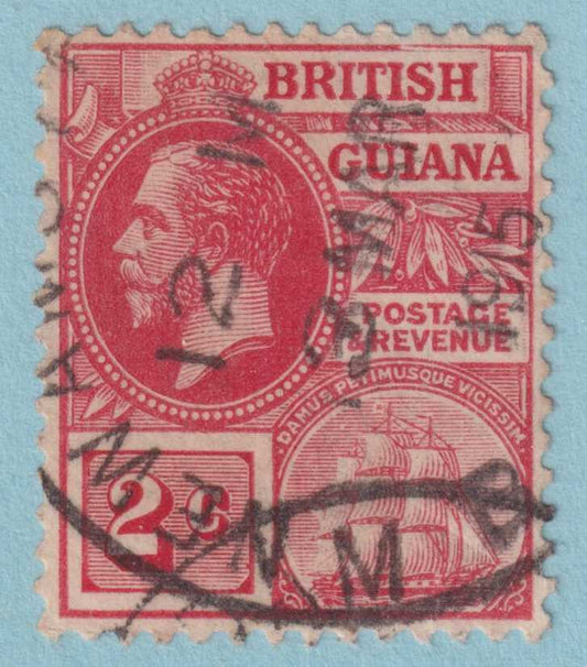 BRITISH GUIANA 179  USED - "NEW AMSTERDAM" CANCEL - NO FAULTS VERY FINE! - JHL