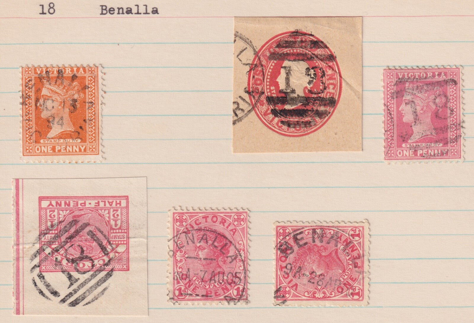 AUSTRALIA  VICTORIA BENALLA SON CANCELS!  MO10
