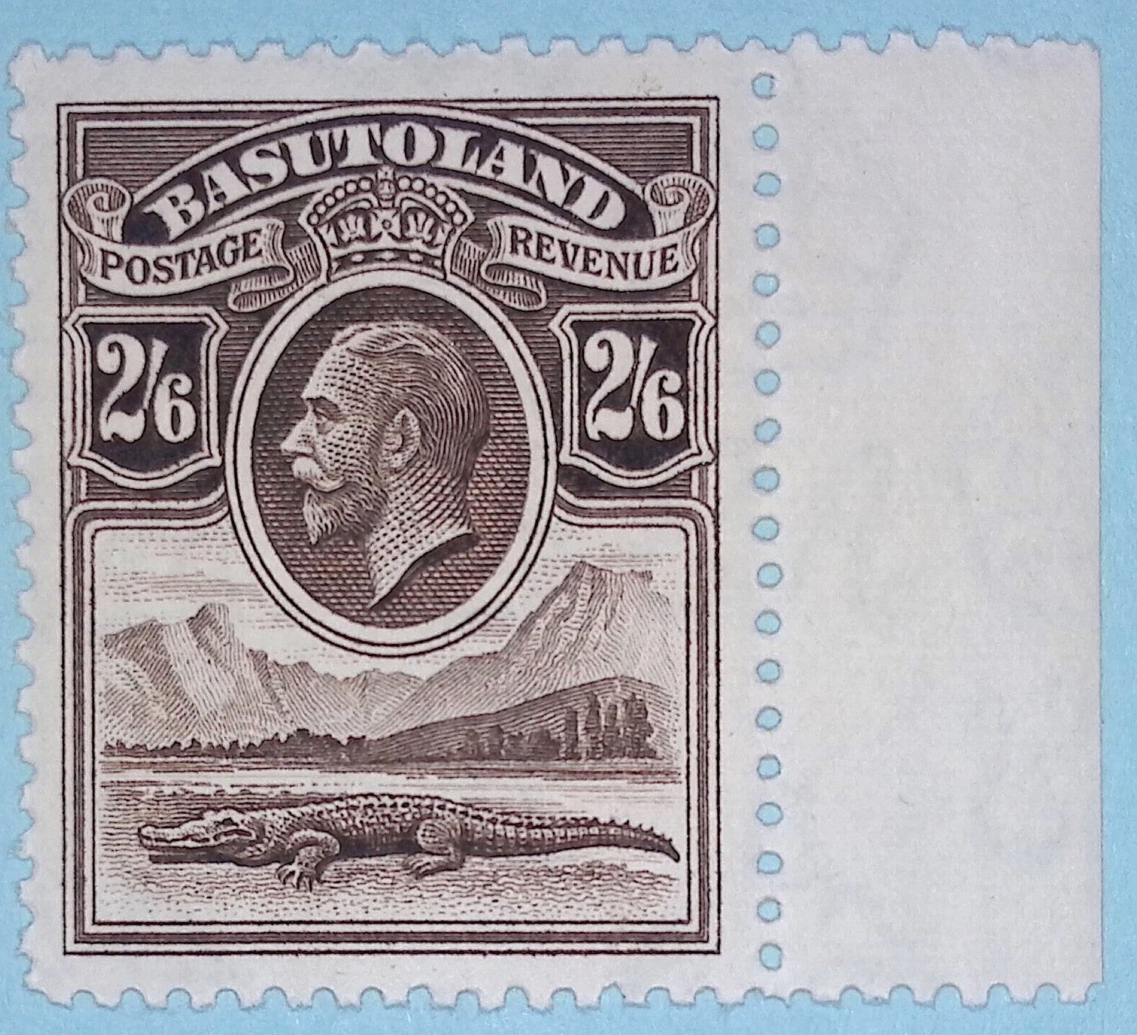 BASUTOLAND 8 MINT NEVER HINGED OG**  NO FAULTS VERY FINE! GEORGE V 1933! SZS