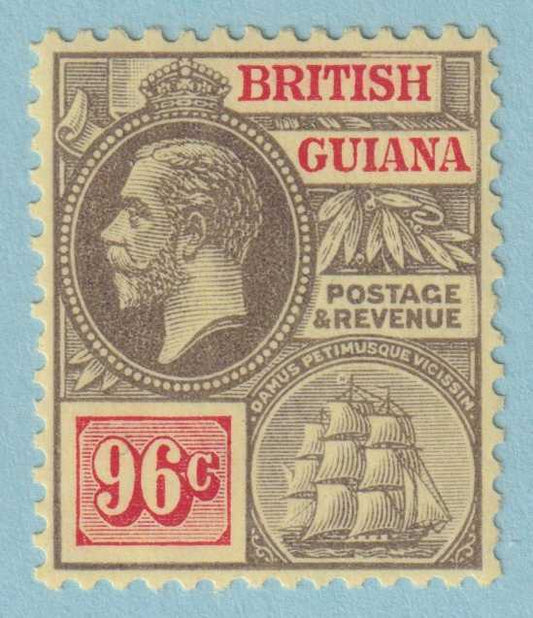 BRITISH GUIANA 201  MINT HINGED OG * NO FAULTS EXTRA FINE! - DLS
