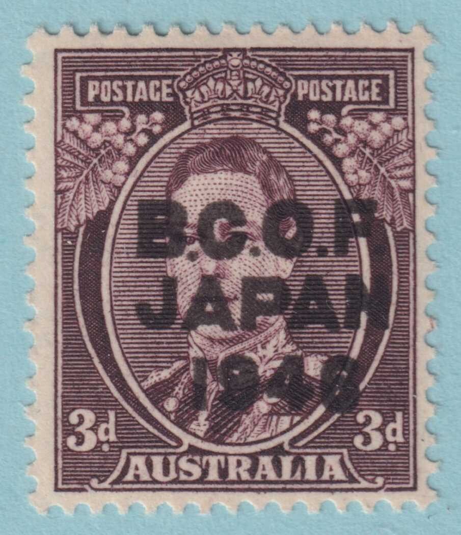 AUSTRALIA BCOF OCCUPATION JAPAN M3 MINT HINGED OG* NO FAULTS VERY FINE!