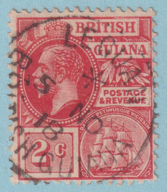 BRITISH GUIANA 179  USED - "LEGUAN" CANCEL - NO FAULTS VERY FINE! - FHF