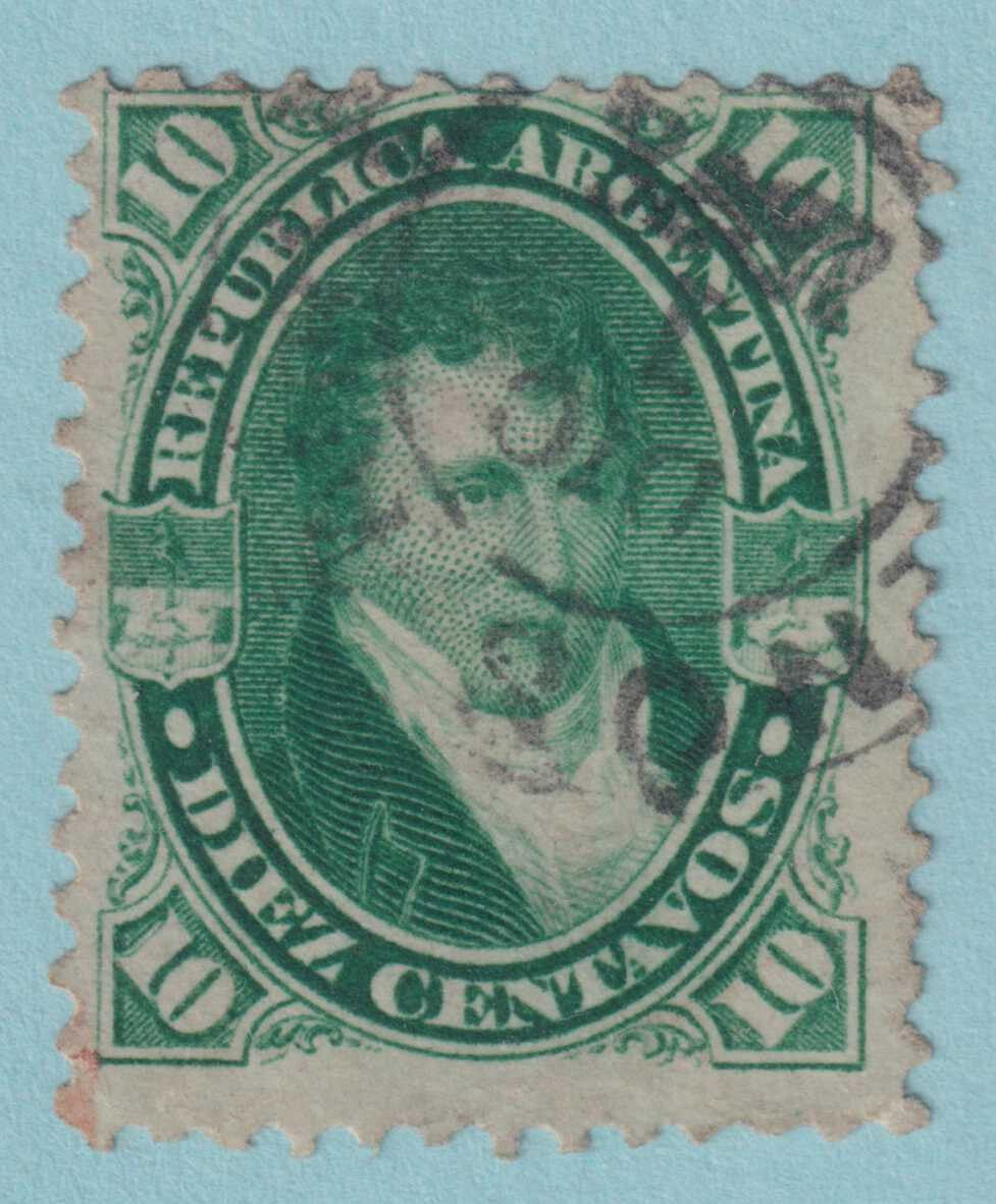 ARGENTINA 18a  USED - NO FAULTS VERY FINE! - RHV