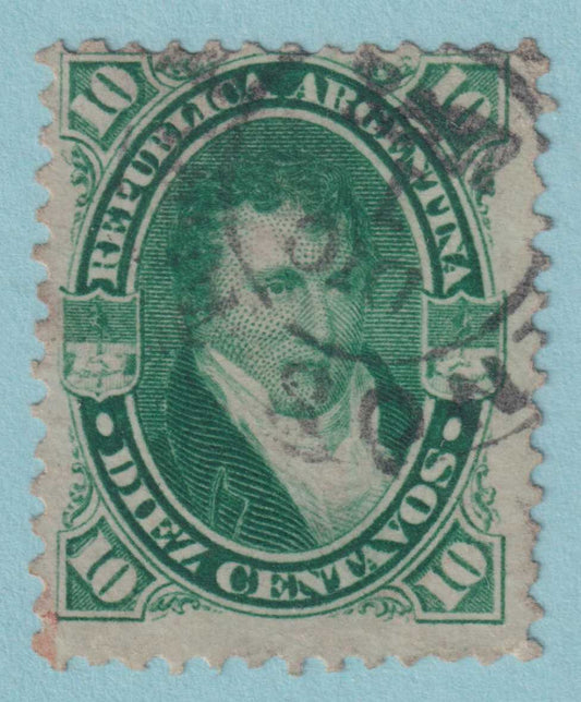 ARGENTINA 18a  USED - NO FAULTS VERY FINE! - RHV