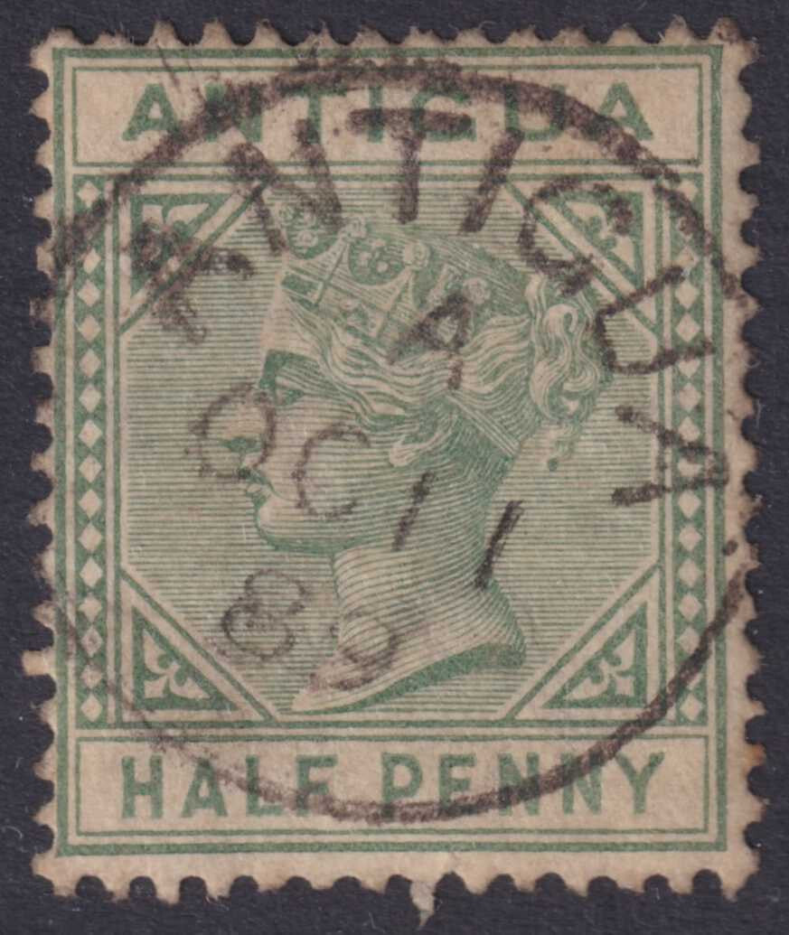 ANTIGUA 12  USED - NO FAULTS VERY FINE! - VBG