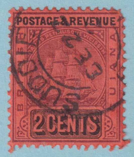 BRITISH GUIANA 134  USED - "SUDDIE" CANCEL - NO FAULTS VERY FINE! - DLG