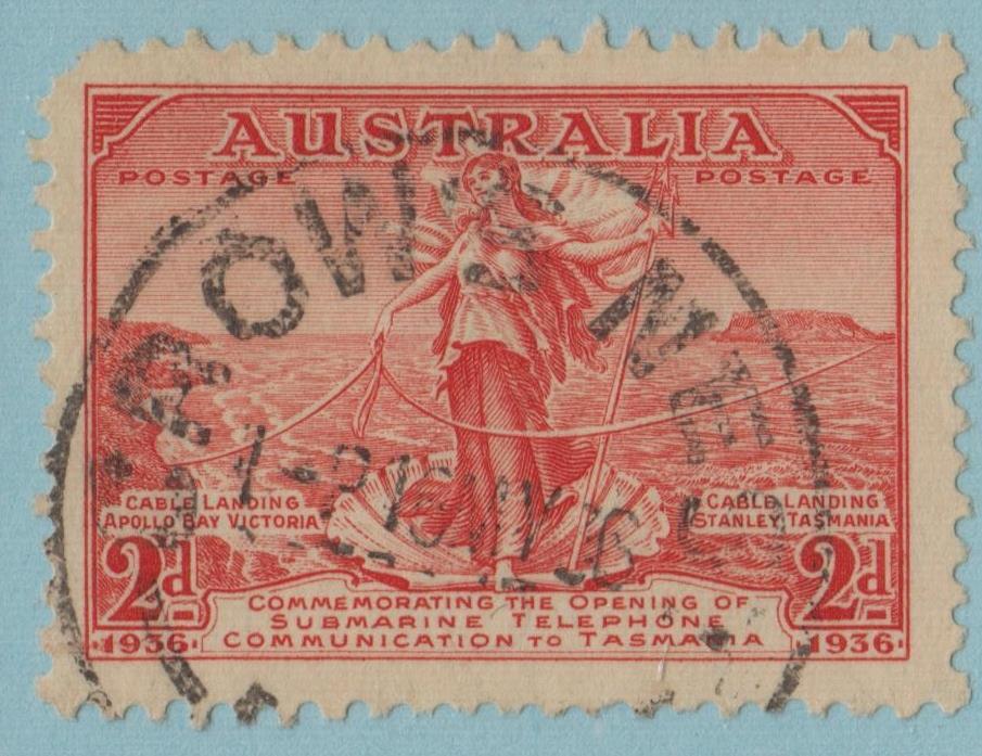 AUSTRALIA 157  USED - TOWN CANCEL "CROW'S NEST" - SMALL FAULTS - VERY FINE - DDM