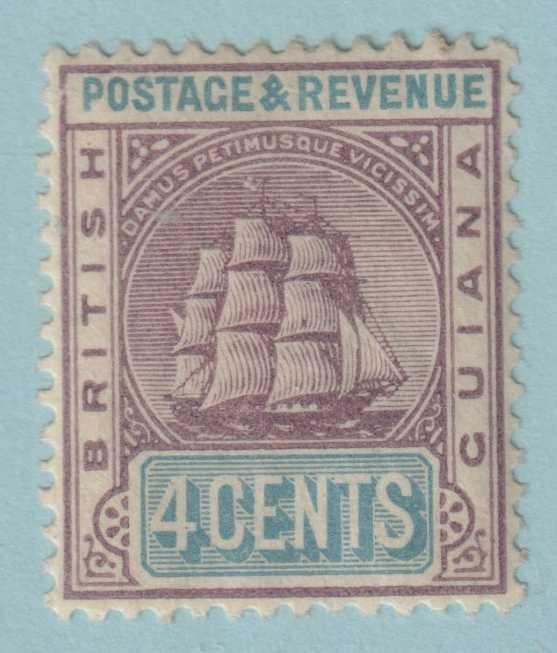 BRITISH GUIANA 135a  MINT HINGED OG * NO FAULTS VERY FINE! - AYG