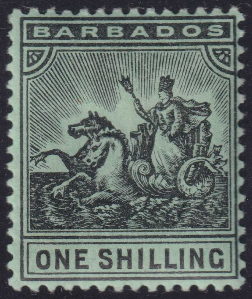 BARBADOS 100  MINT HINGED OG * NO FAULTS VERY FINE! - LJK