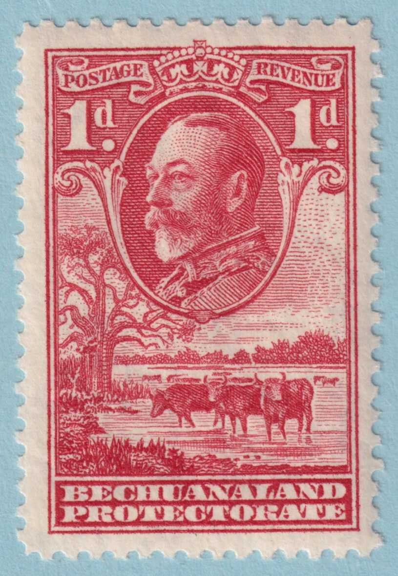 BECHUANALAND PROTECTORATE 106  MINT LIGHTLY HINGED OG * VERY FINE! - XHU