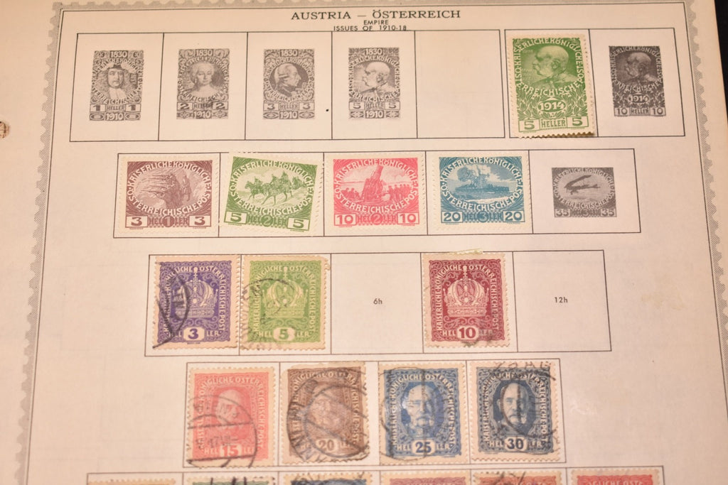AUSTRIA - STRONG MINT AND USED COLLECTION ON ALBUM PAGES - BIN GAB