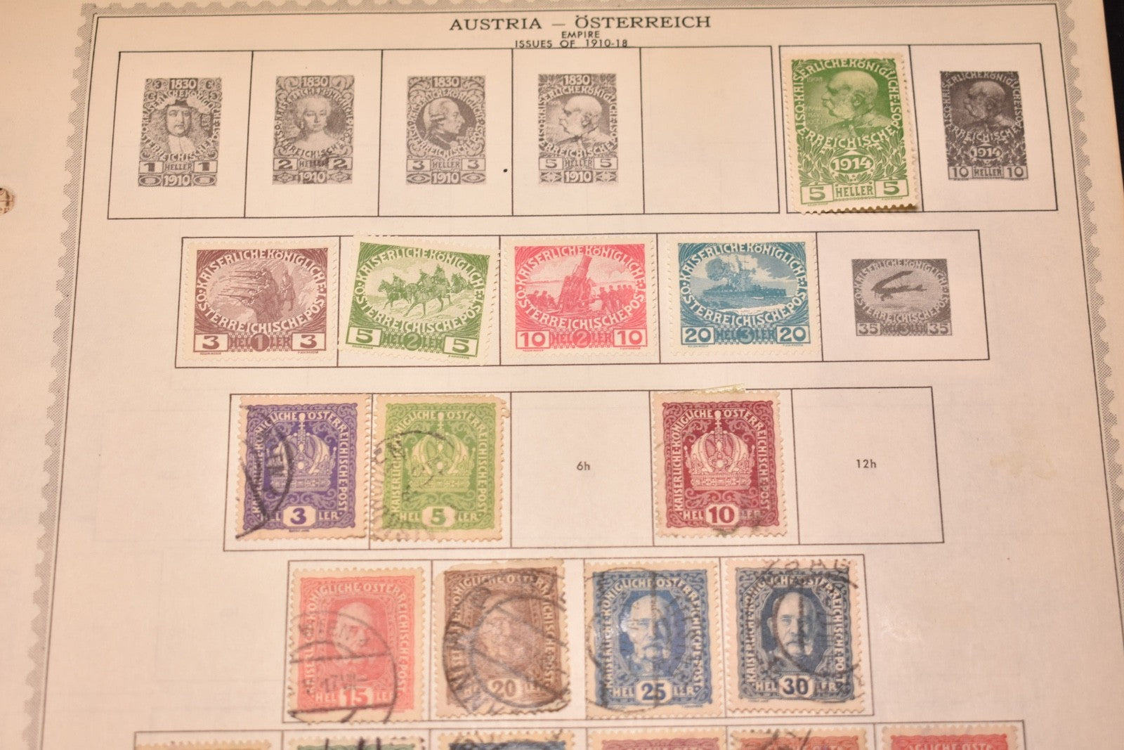 AUSTRIA - STRONG MINT AND USED COLLECTION ON ALBUM PAGES - BIN GAB