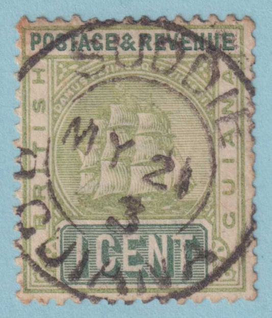BRITISH GUIANA 131A  USED - "SUDDIE" CANCEL - NO FAULTS VERY FINE! - RSR