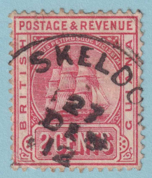 BRITISH GUIANA 172b  USED - "SKELDON" CANCEL - NO FAULTS VERY FINE! - ITM
